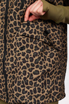 Windbreaker Utility Vest - Leopard