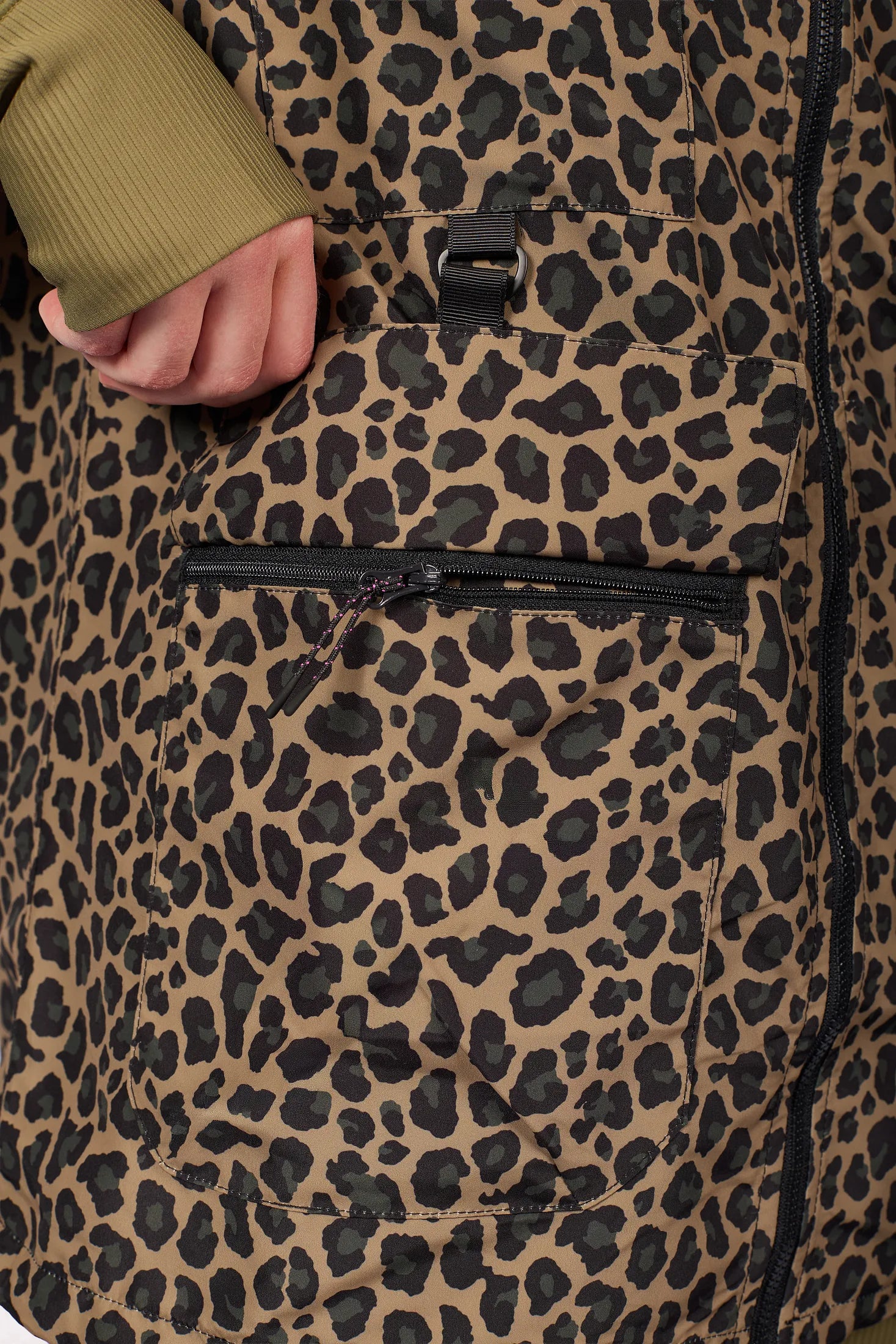 Windbreaker Utility Vest - Leopard