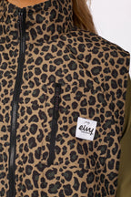 Windbreaker Utility Vest - Leopard