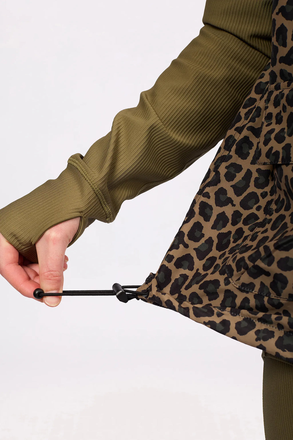 Windbreaker Utility Vest - Leopard