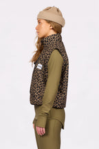 Windbreaker Utility Vest - Leopard
