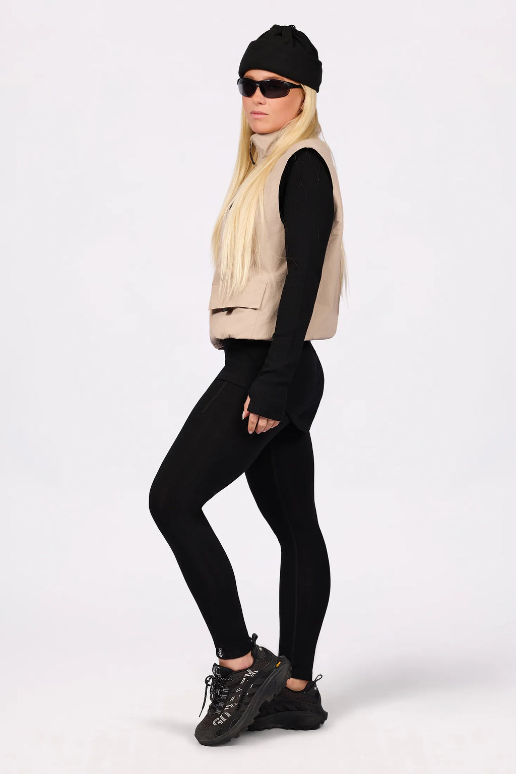 Windbreaker Utility Vest - Sand