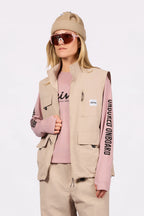 Windbreaker Utility Vest - Sand