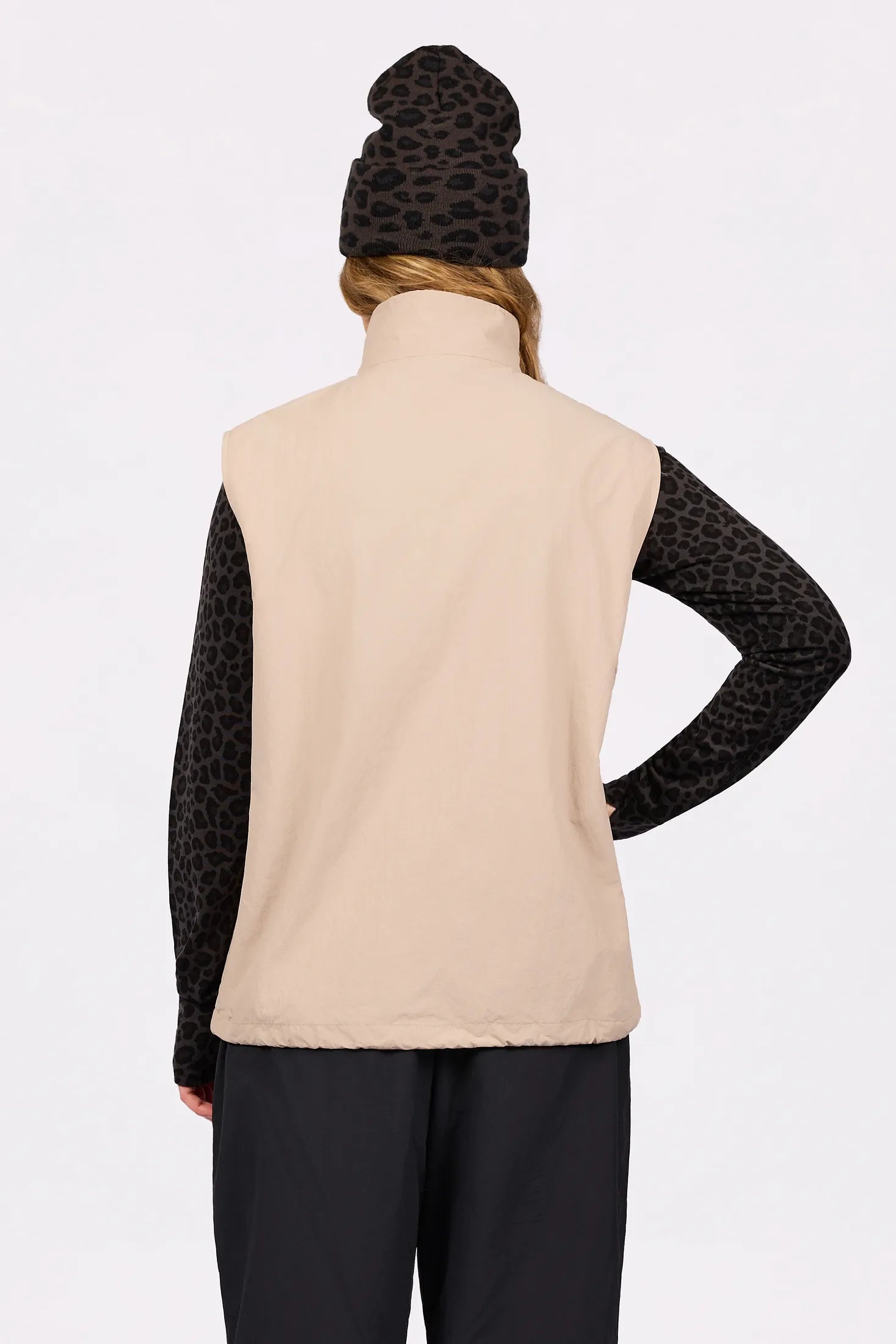 Windbreaker Utility Vest - Sand