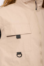 Windbreaker Utility Vest - Sand