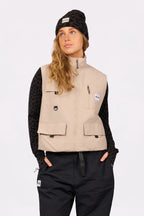 Windbreaker Utility Vest - Sand