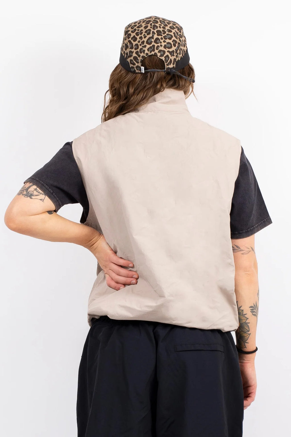 Windbreaker Utility Vest - Sand