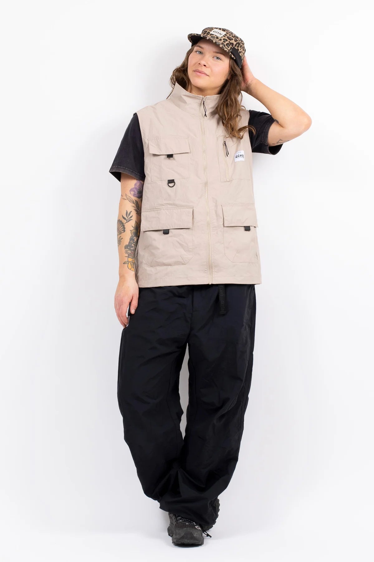 Windbreaker Utility Vest - Sand