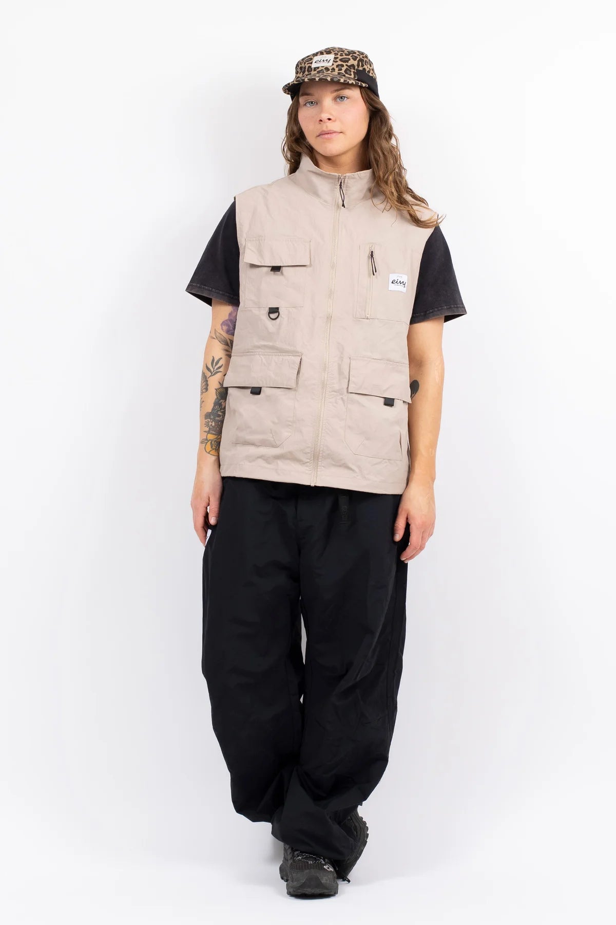 Windbreaker Utility Vest - Sand