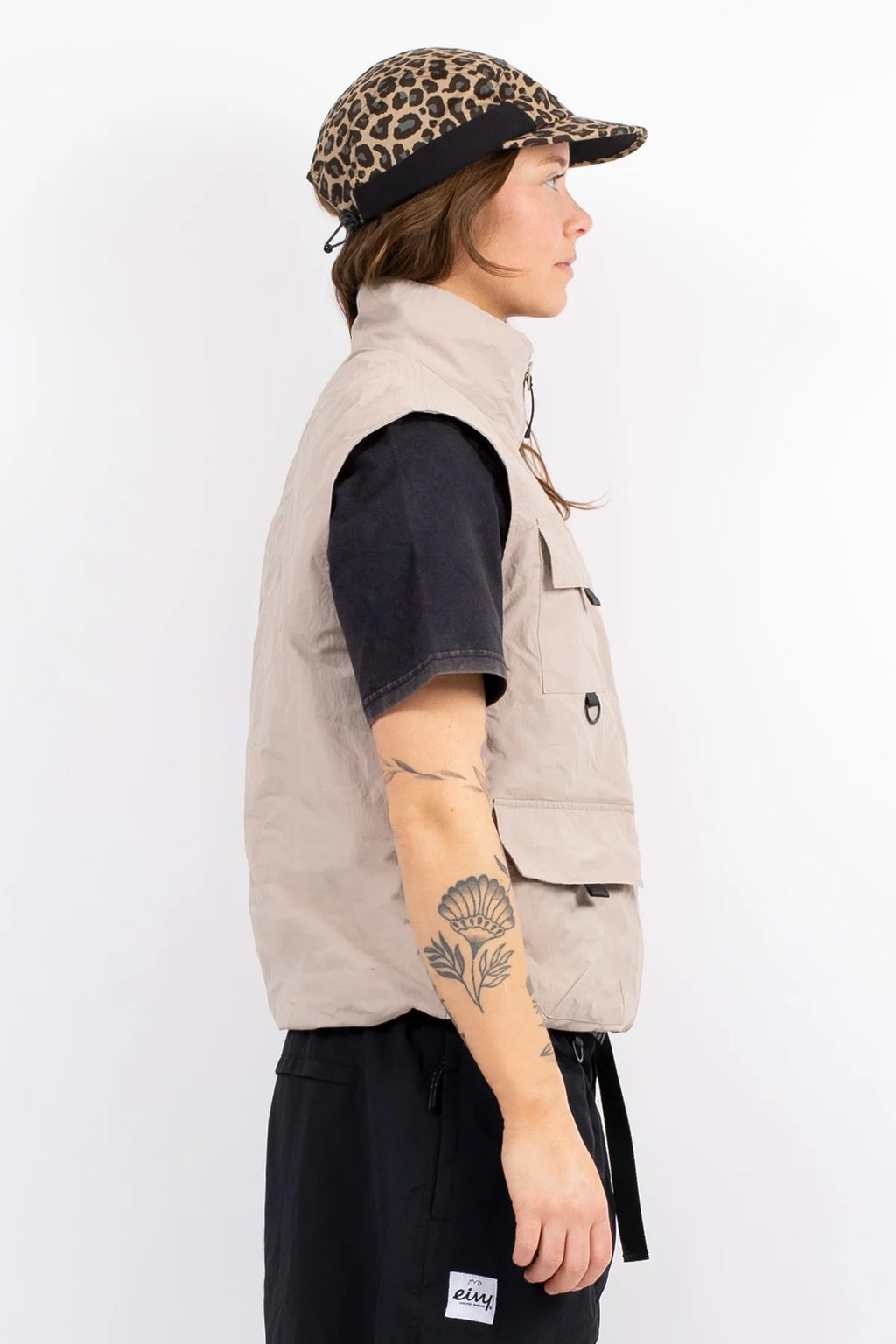 Windbreaker Utility Vest - Sand