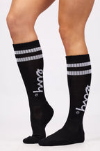 Cheerleader Wool Socks - Black