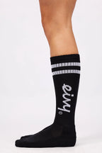 Cheerleader Wool Socks - Black
