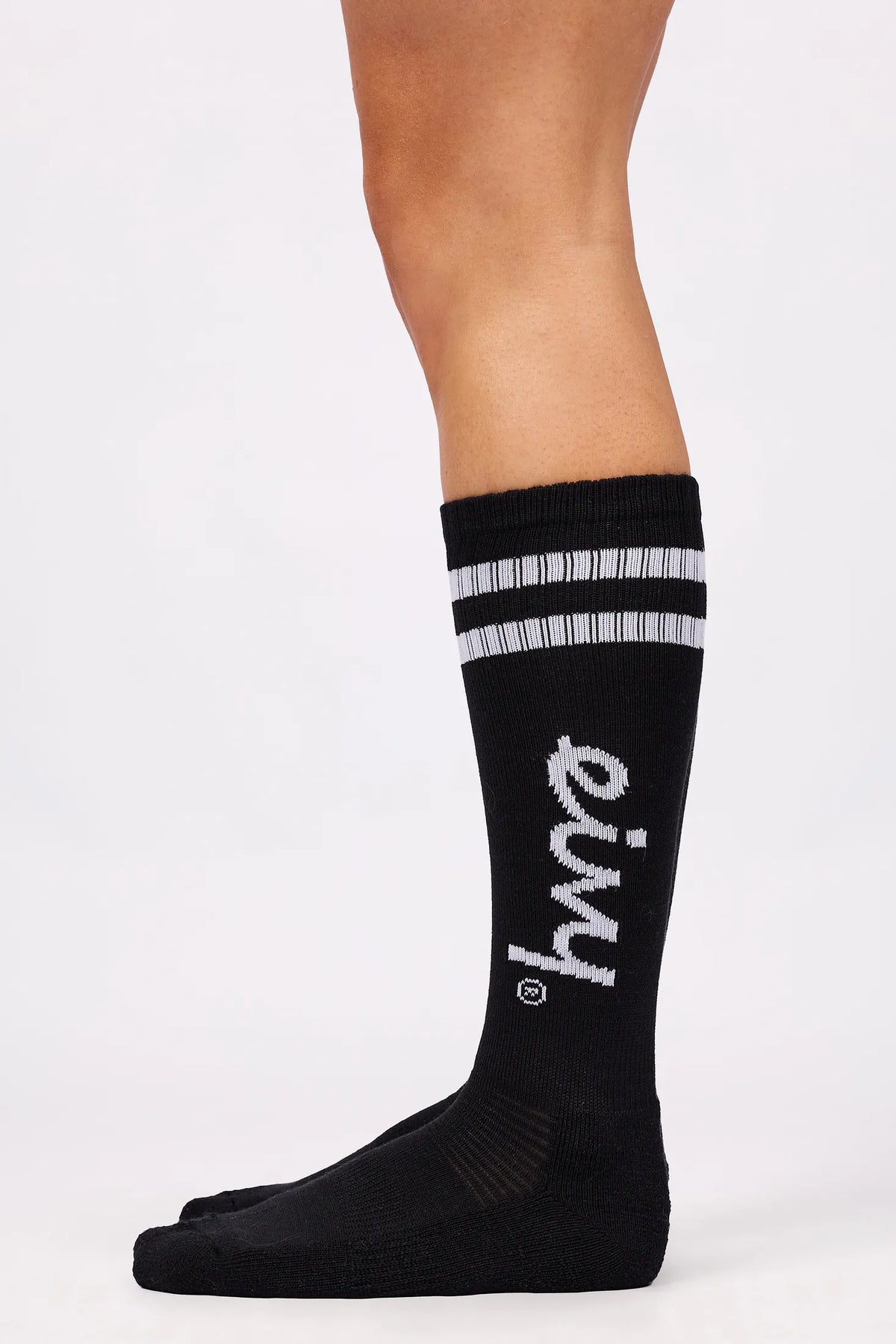 Cheerleader Wool Socks - Black