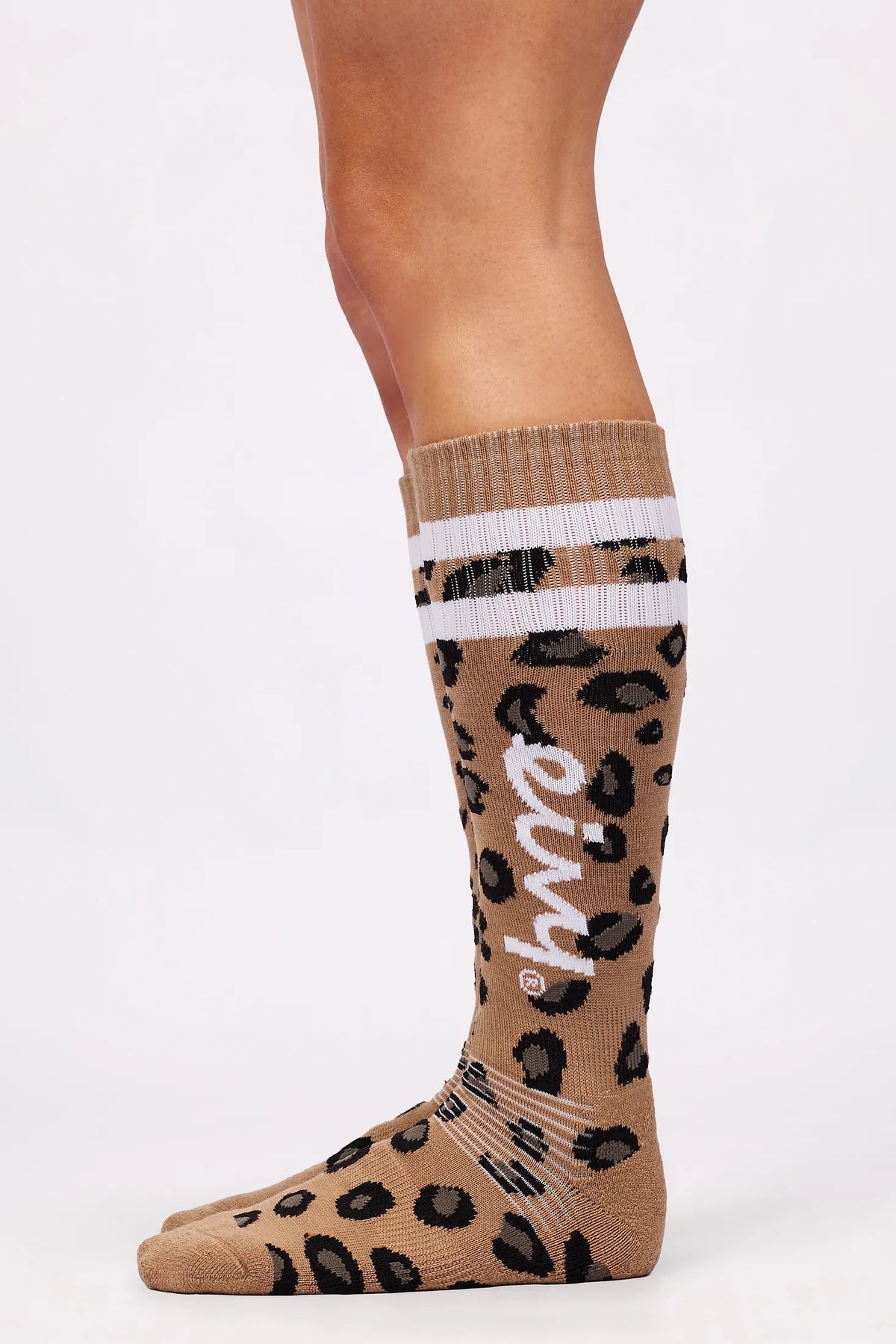 Cheerleader Wool Socks - Leopard