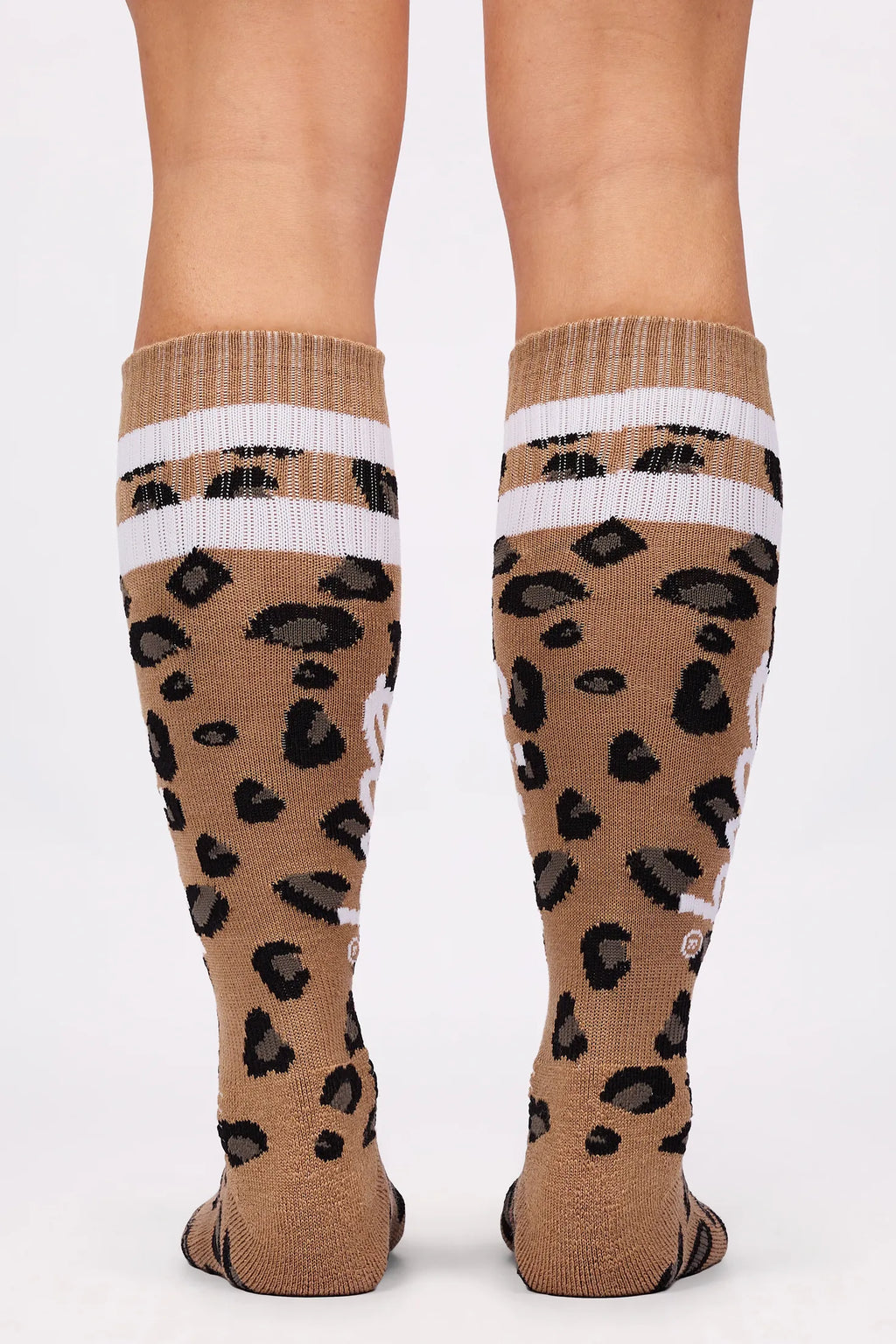 Cheerleader Wool Socks - Leopard