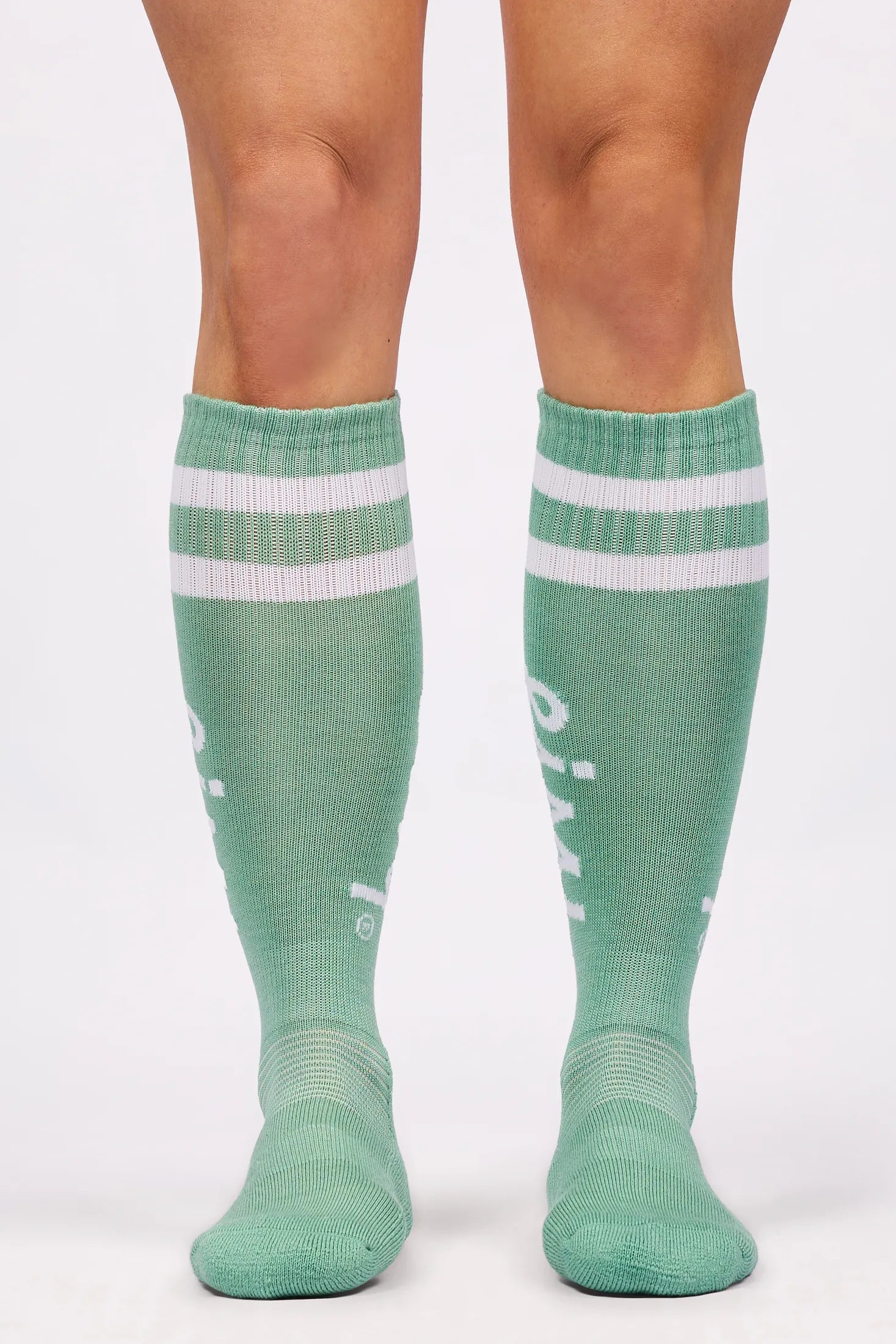 Cheerleader Wool Socks - Menthe