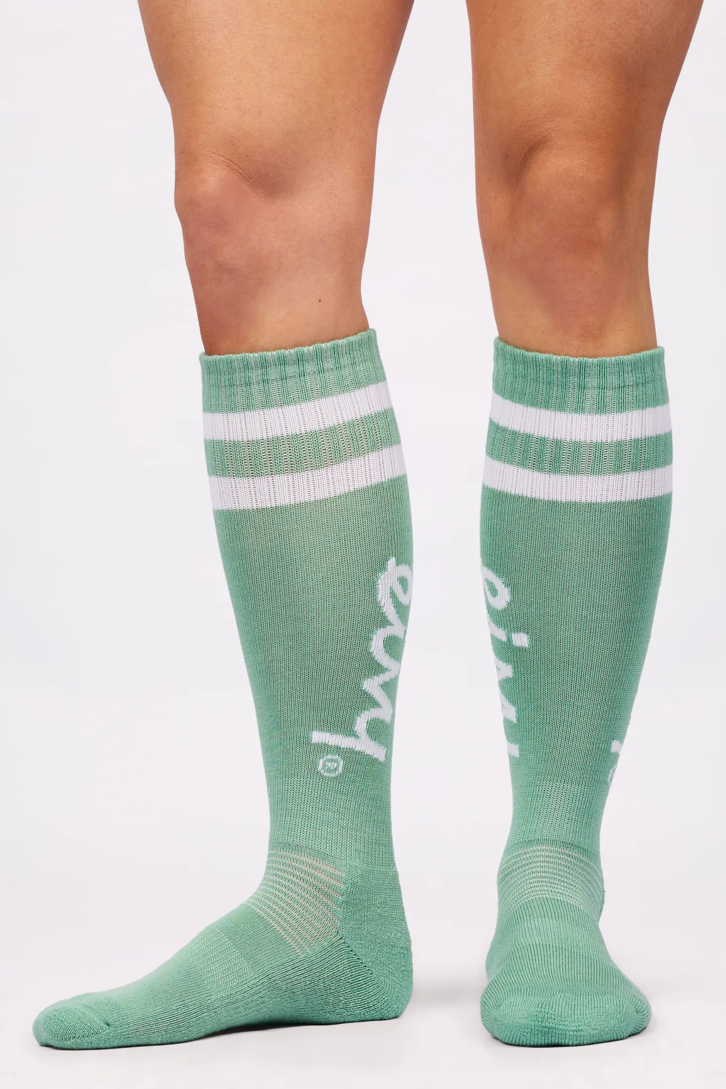 Cheerleader Wool Socks - Menthe