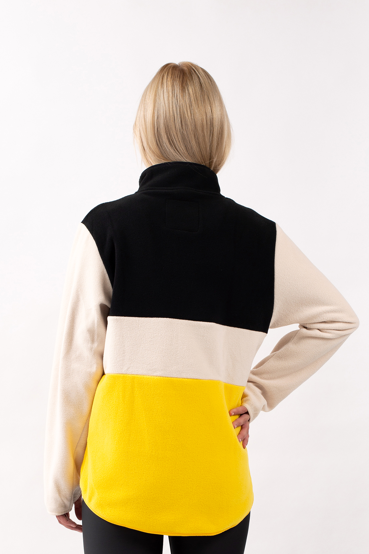 Yellow and black on sale fleece