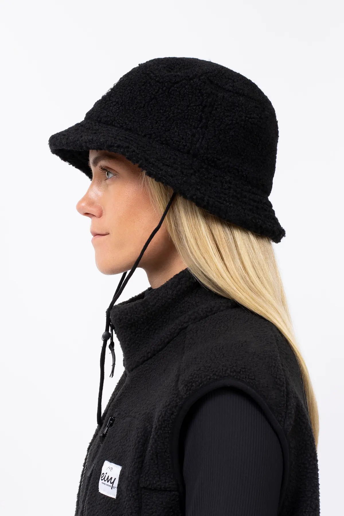 Full Moon Sherpa Hat Black