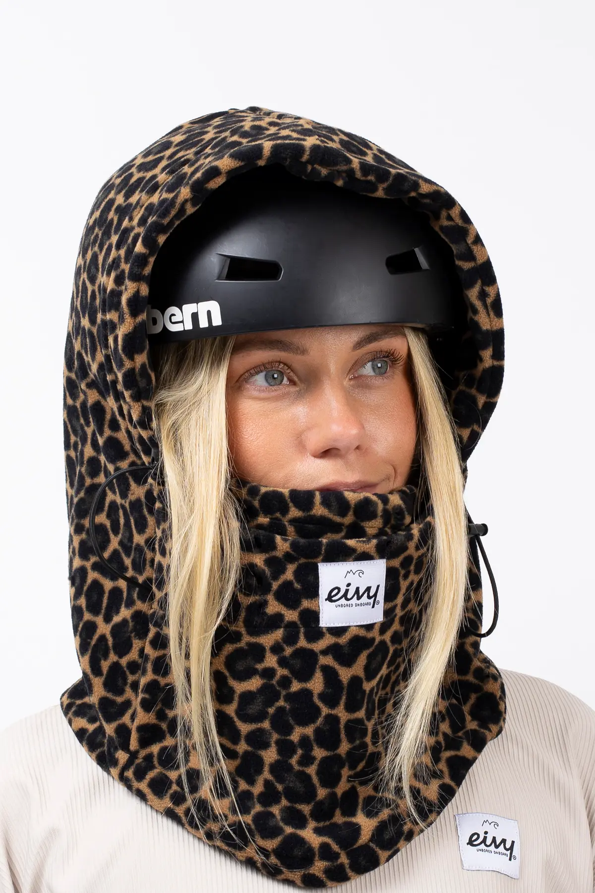 Mandy Fleece Balaclava - Leopard