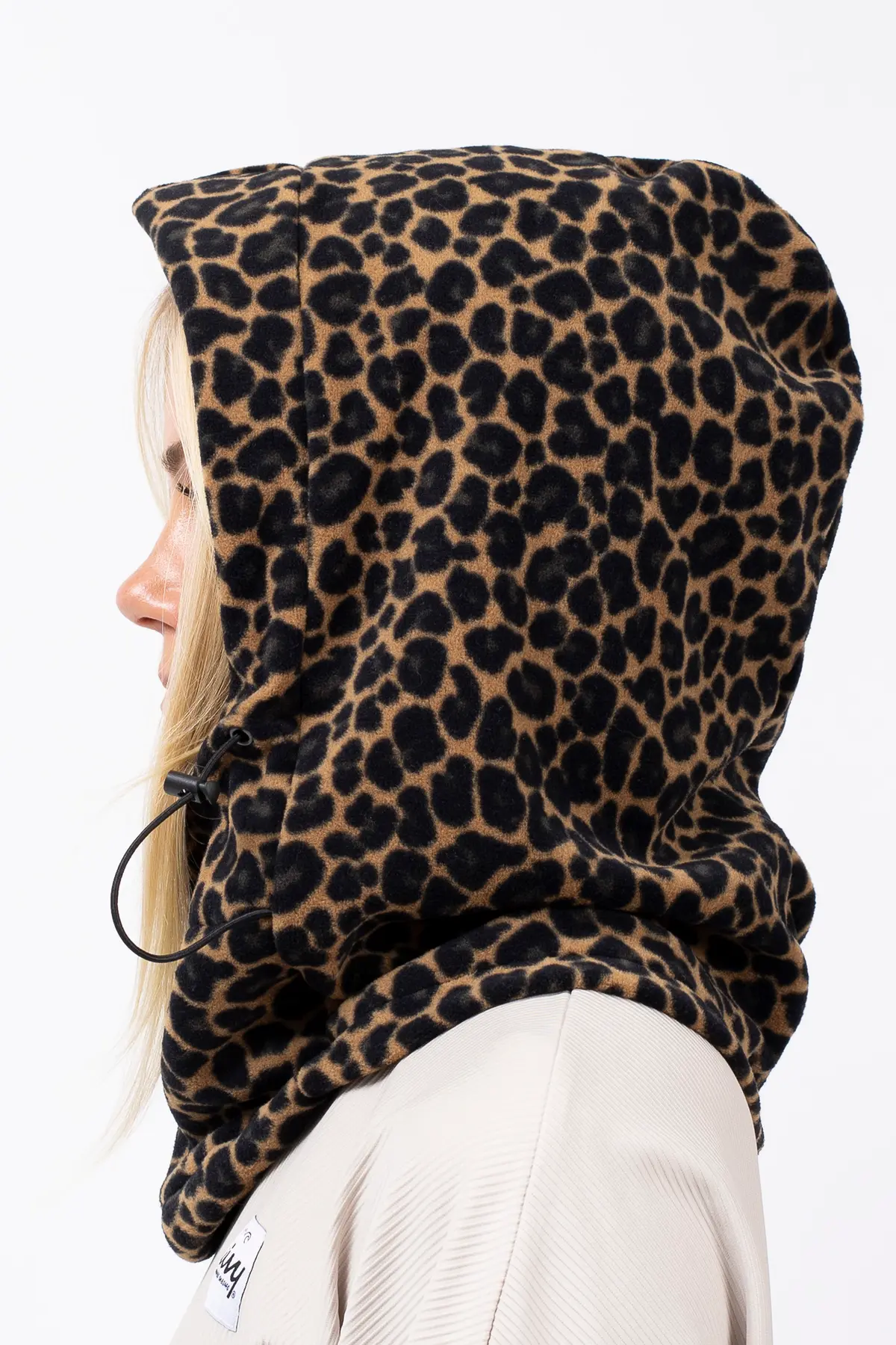 Mandy Fleece Balaclava - Leopard