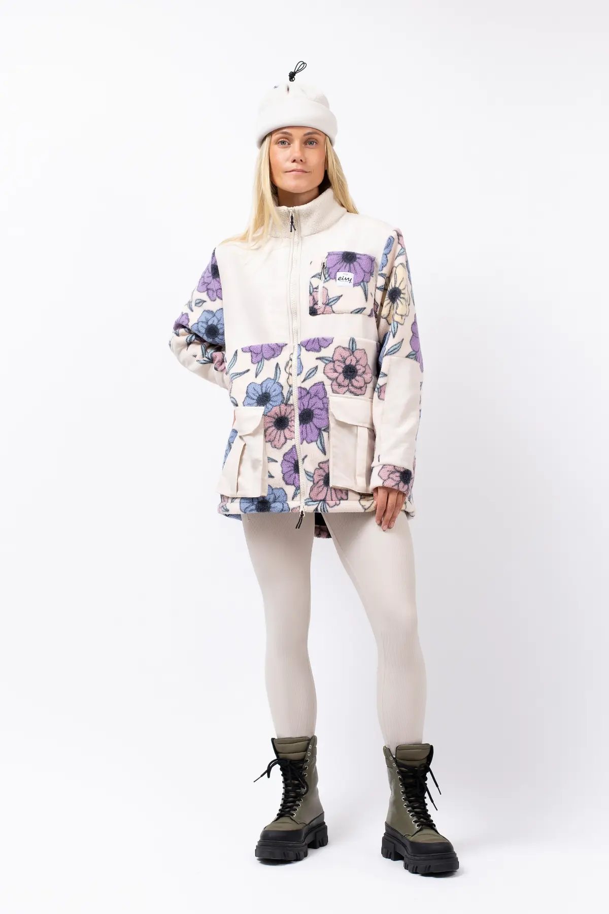 Field Sherpa Jacket - Big Flower