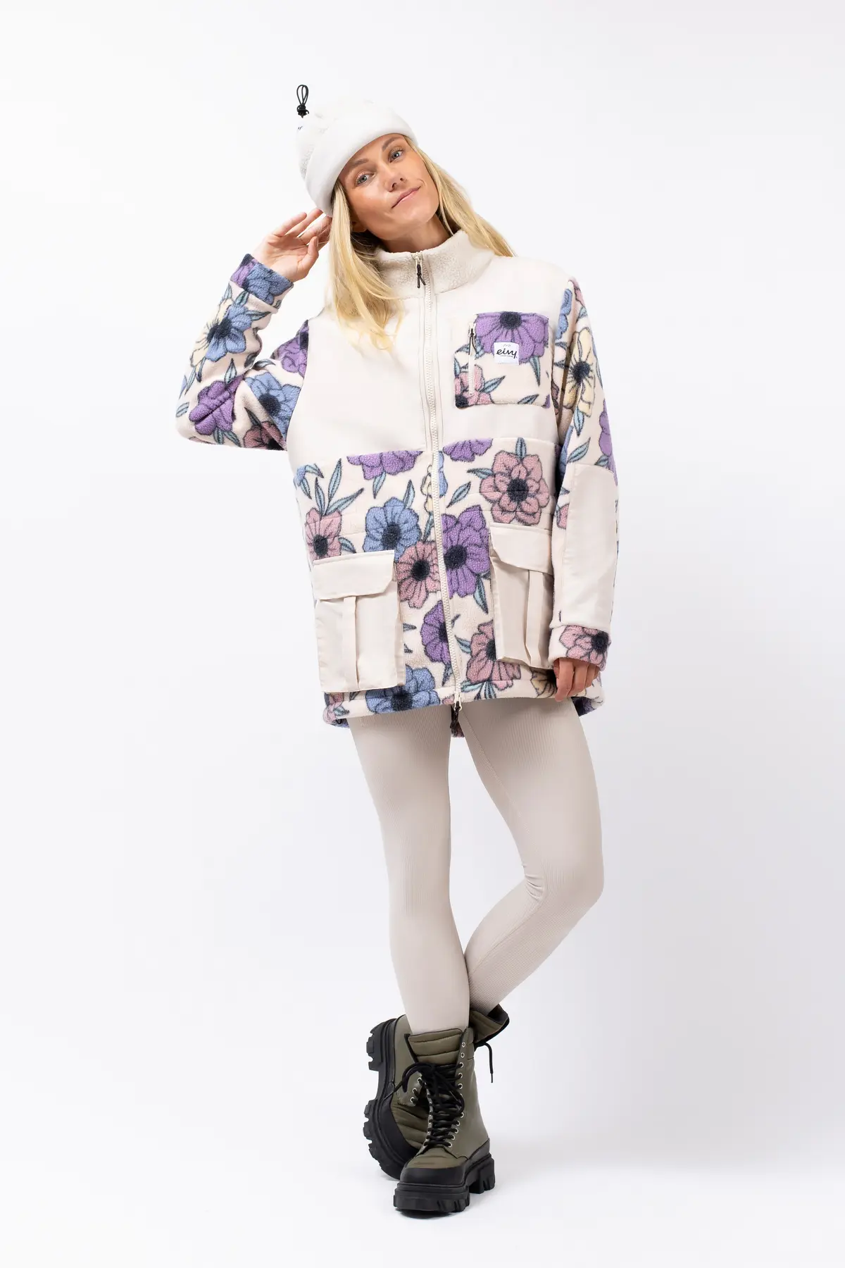 Field Sherpa Jacket - Big Flower