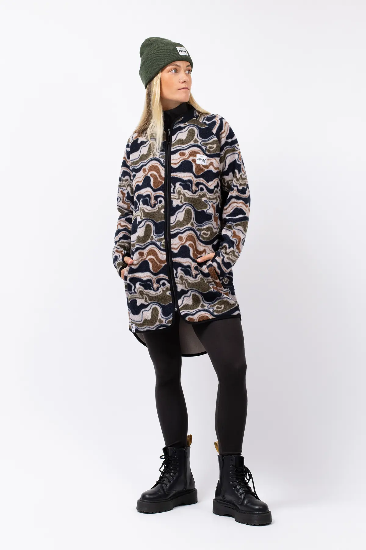 Redwood Sherpa Coat - Curve Camo