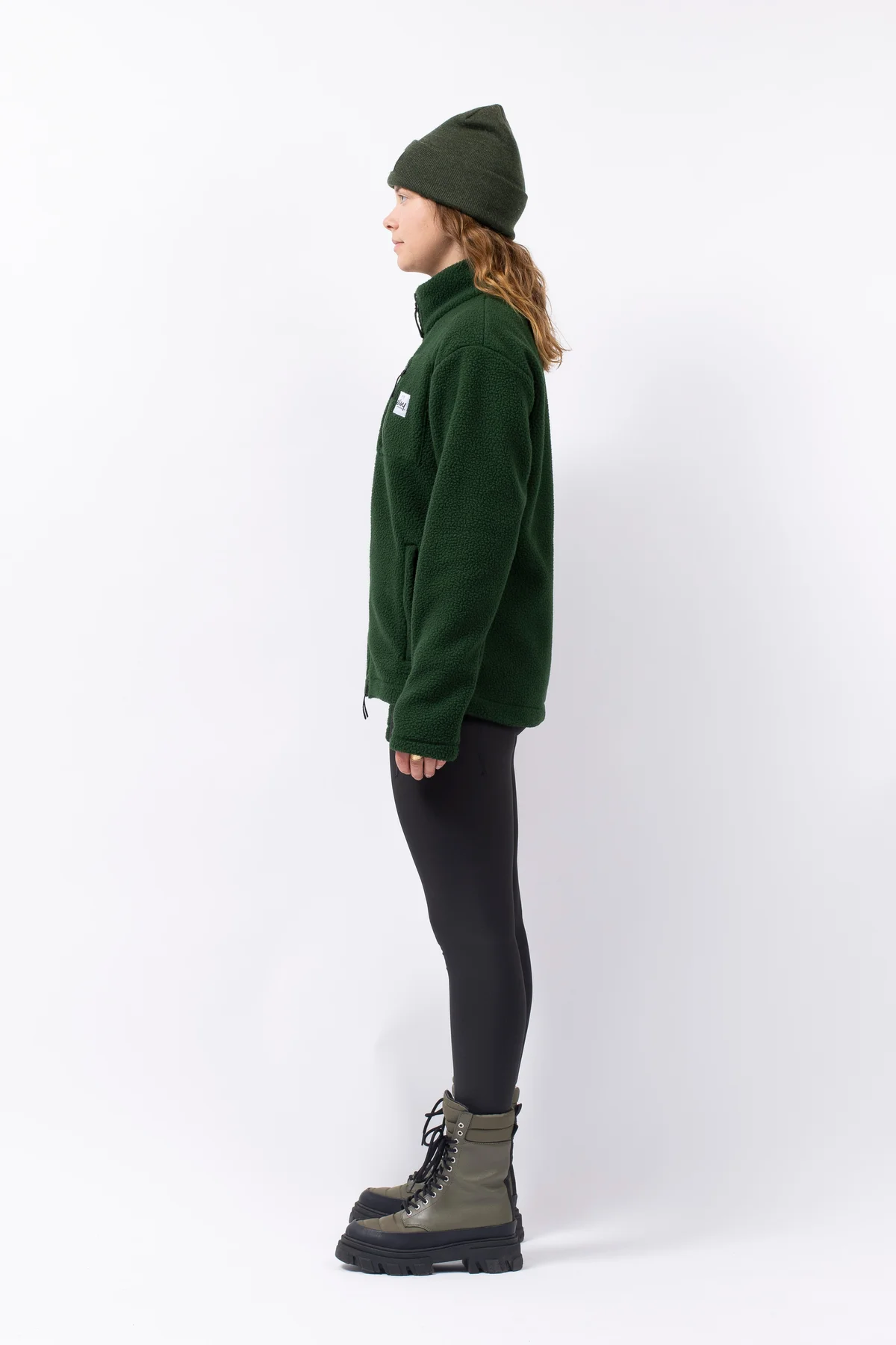 Versa Sherpa Jacket - Forrest Green