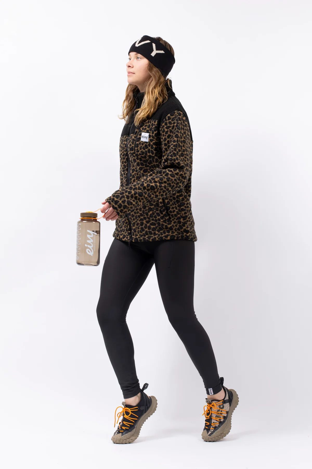 Versa Sherpa Jacket - Leopard