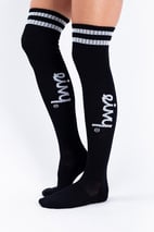 Socks | Cheerleader High Wool - Black | 5.5-7.5