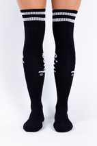 Socks | Cheerleader High Wool - Black | 5.5-7.5