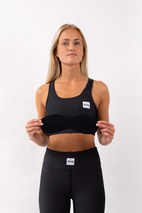 Rider Sports Bra - Black | XS