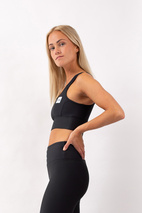 Rider Sports Bra - Black | S