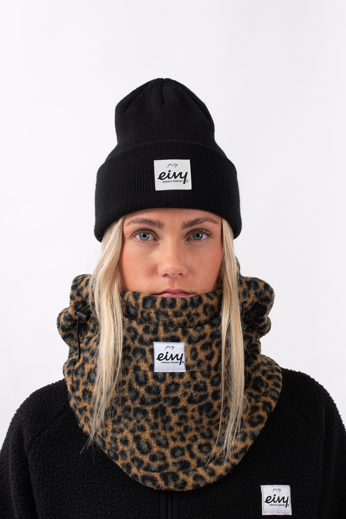 Mandy Sherpa Balaclava - Leopard