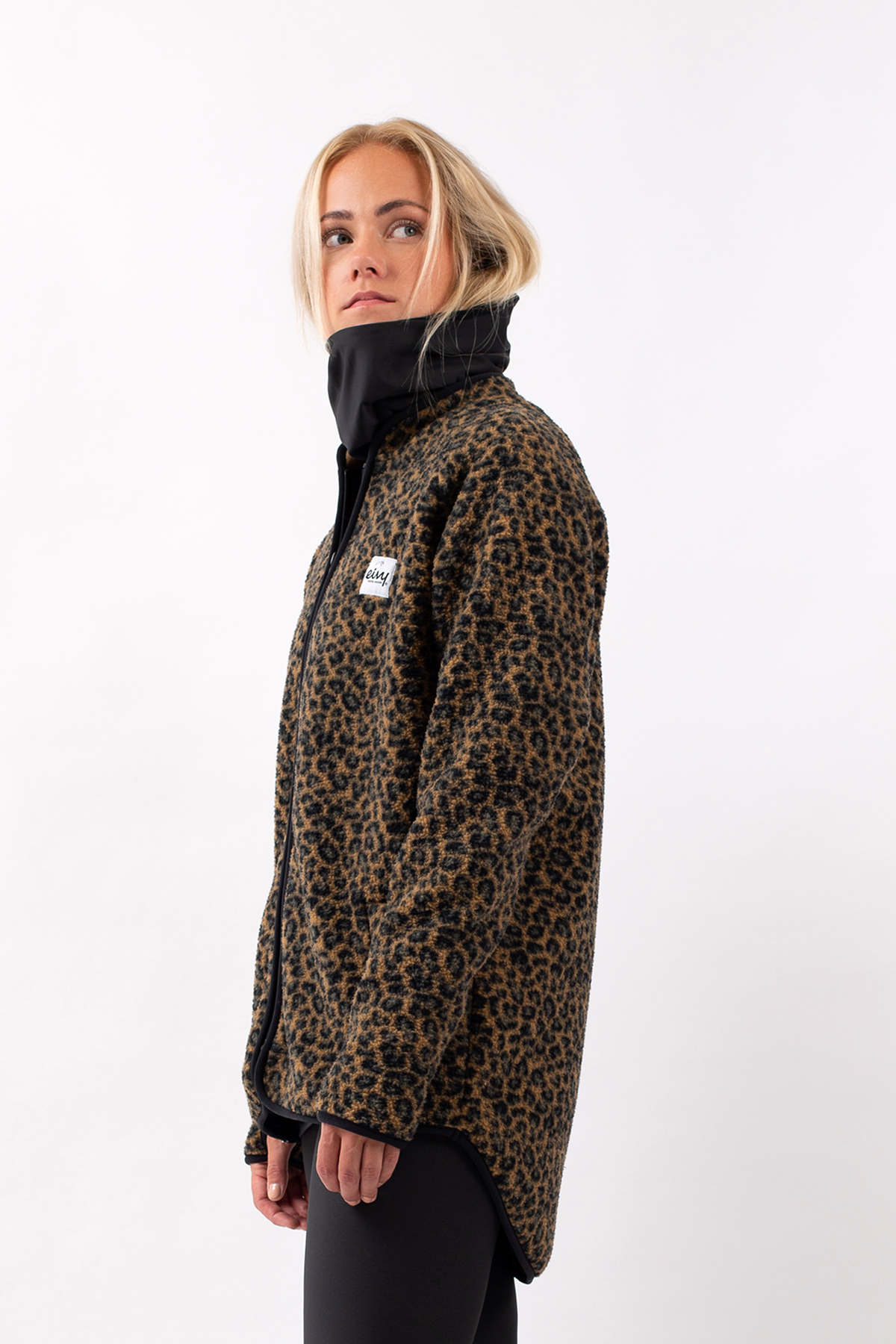 Fleece | Redwood Sherpa Jacket - Leopard