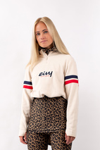 Fleece | Meg Cropped Zip Fleece - Team Offwhite