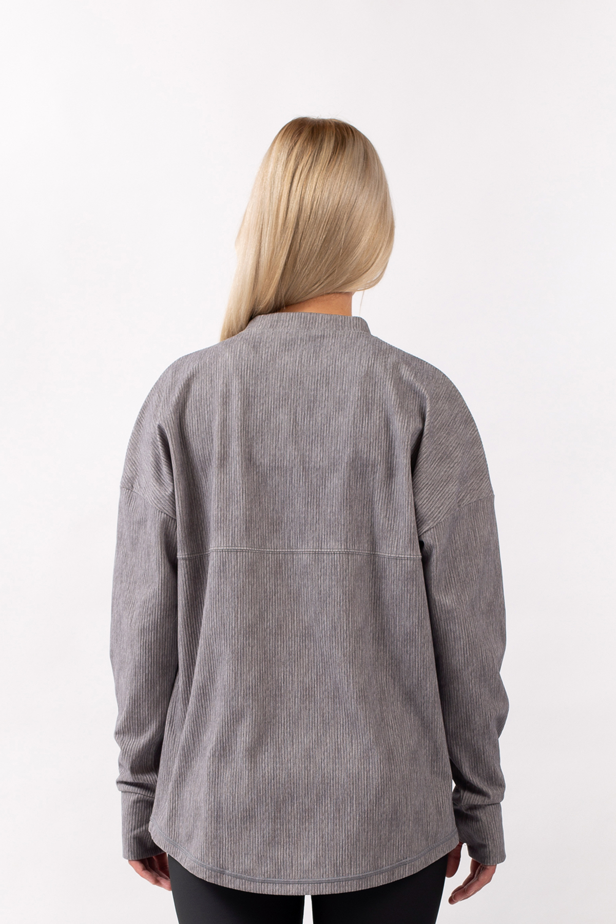 Venture Rib Top - Grey Melange | XS