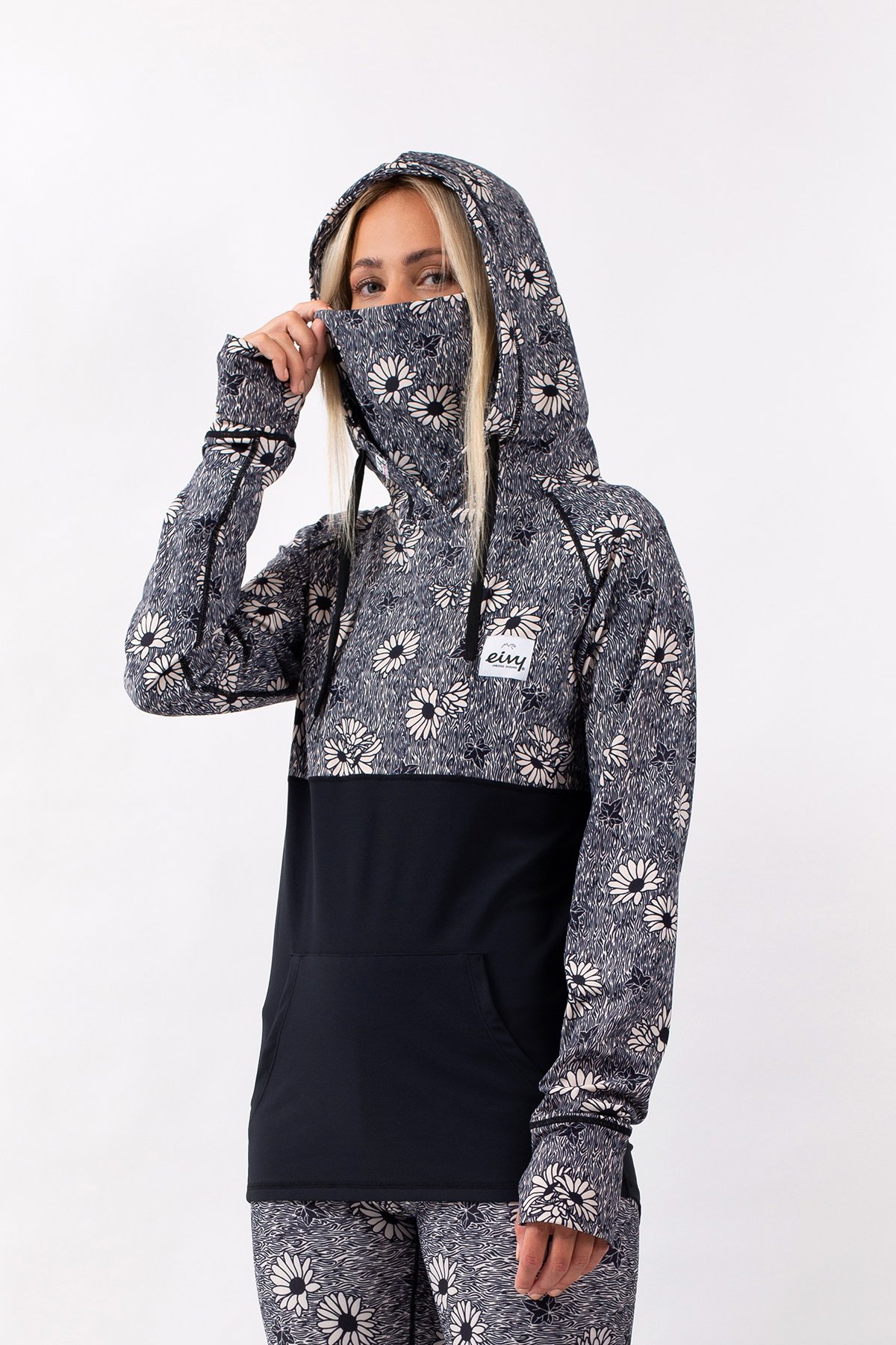 Funktionsunterwäsche | Icecold Hoodie Top - Ivy Blossom