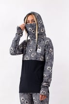 Icecold Hoodie Top - Ivy Blossom | L