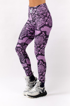 Icecold Tights - Pink Python | XS