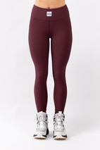 Icecold Rib Tights - Wine | S