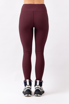 Icecold Rib Tights - Wine | XXS