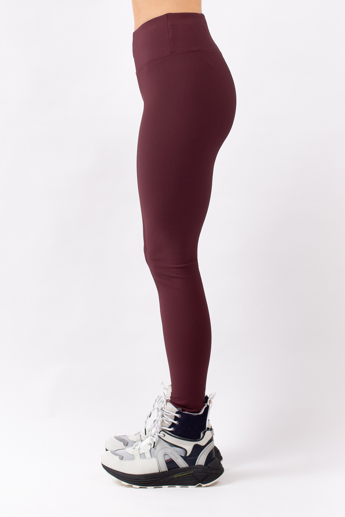 Icecold Rib Tights - Wine | XXS