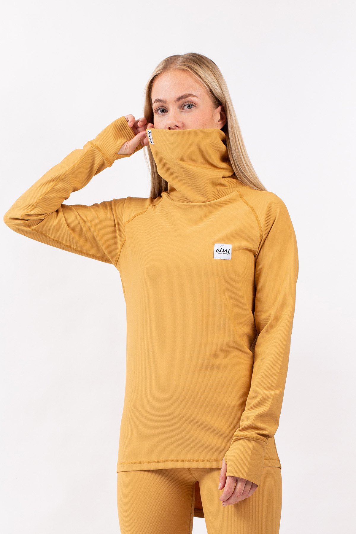 Underställ | Icecold Rib Top - Faded Amber