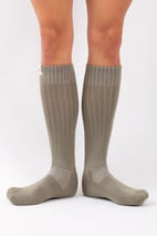 Rib Wool Socks - Faded Oak | 5.5-7.5