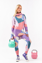 Icecold Gaiter Top - Abstract Shapes | XS