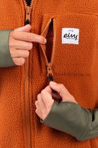 Fleece | Lumberjackie Sherpa Vest - Rust | XL