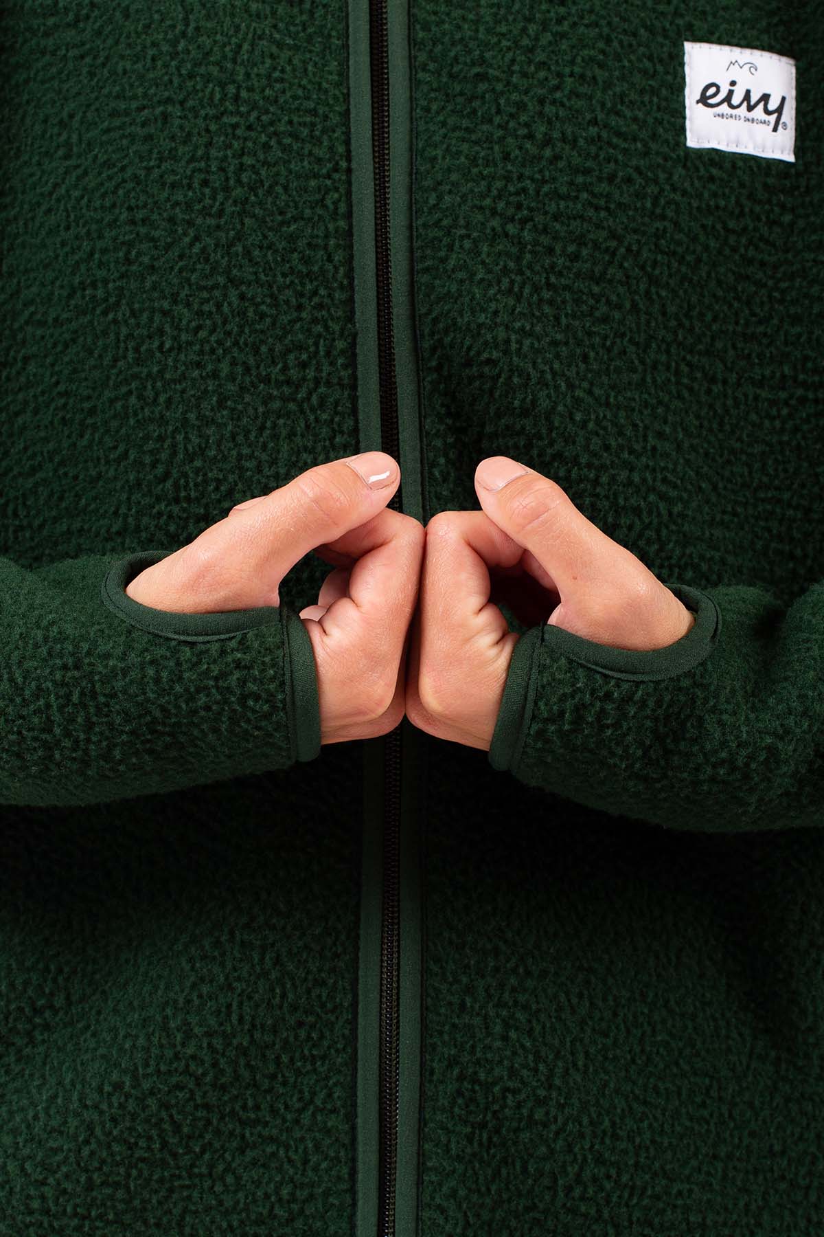 Fleece | Redwood Sherpa Jacket - Forest Green | L