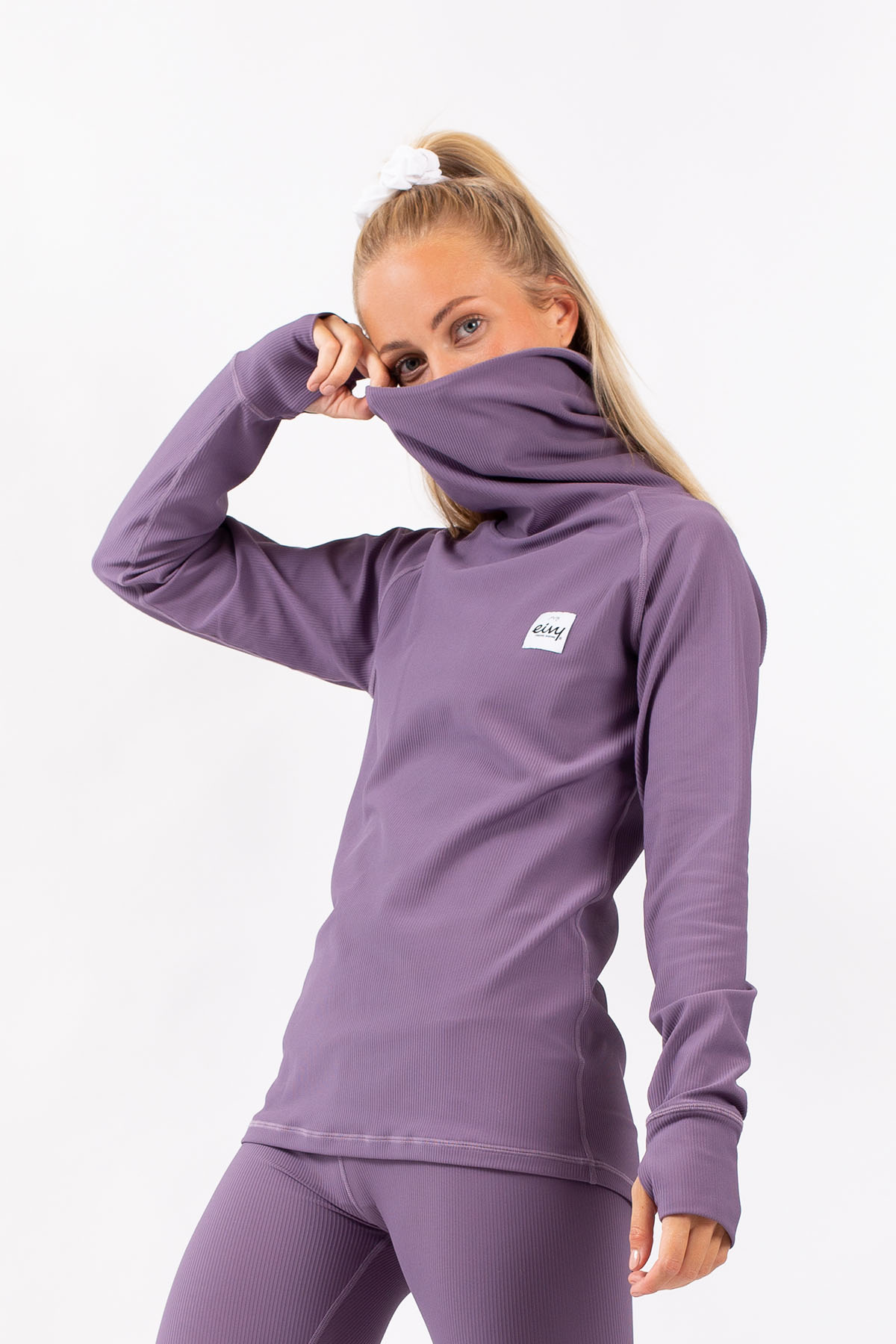 Icecold Gaiter Rib Top - Deep Purple | S